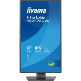 Monitor LED Iiyama ProLite XB2792QSU-B1, 27 inch, 2560 x 1440 pixeli, 3 ms, Black