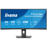 Monitor LED Curbat Iiyama ProLite XCB3494WQSU-B1, 34 inch, 3440x1440 pixeli, 0.4 ms, Black