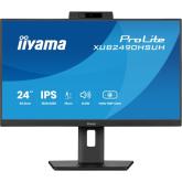 Monitor LED Iiyama ProLite XUB2490HSUH-B2, 23.8 inch, 1920x1080 pixeli, 4 ms GTG, Black