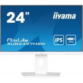 Monitor LED Iiyama XUB2497HSN-W1, 23.8inch, 1920x1080, 1ms, White