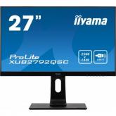 Monitor LED Touchscreen Iiyama ProLite XUB2792QSC-B1, 27inch, 2560x1440, 4ms GTG, Black