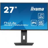 Monitor LED Iiyama XUB2792UHSU-B6, 27inch, 3840x2160, 4ms GTG, Black