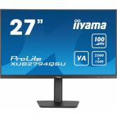 Monitor LED Iiyama ProLite XUB2794QSU-B6, 27inch, 2560 x 1440, 1ms, Black