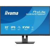 Monitor LED Iiyama XUB3297QSNP-B1, 32 inch, 2560 x 1440 pixeli, 1 ms, Black
