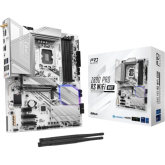 Placa de baza ASRock Z890 Pro RS WiFi White, Intel Z890, Socket 1851, ATX