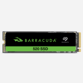 SSD Seagate BarraCuda 520, 1TB, PCI Express 4.0 x4, M.2 2280