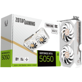 Placa video Zotac nVidia GeForce RTX 5050 Twin Edge OC White 8GB, GDDR6, 128 bit