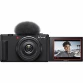 Aparat foto compact Sony ZV-1F, 20.1 MP, Black + Obiectiv 7.6mm