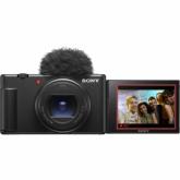 Aparat foto compact Sony ZV-1F, 20.1 MP, Black + Obiectiv 6.9-17.6 mm f1.8-4.0