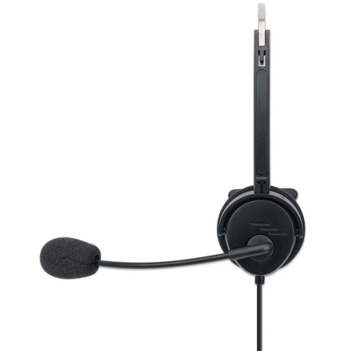 Casca cu microfon Manhattan 179867, USB-A, Black
