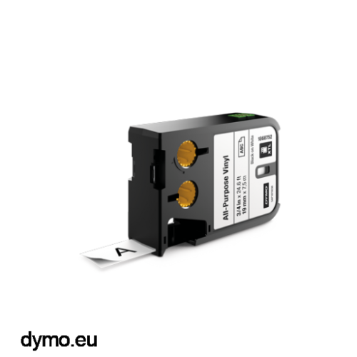 Banda Termica Tub DYMO 1868752 19mm/7m Black on White