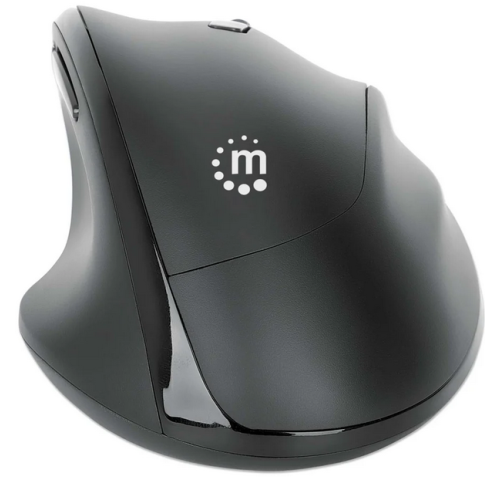 Mouse Optic Manhattan 190237, USB Wireless, Black