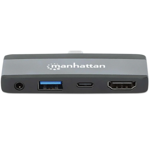 Docking Station Manhattan 4-in-1 190404, Gray
