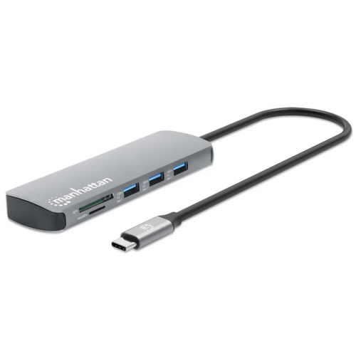 Docking Station Manhattan 9-in-1 190459, Gray