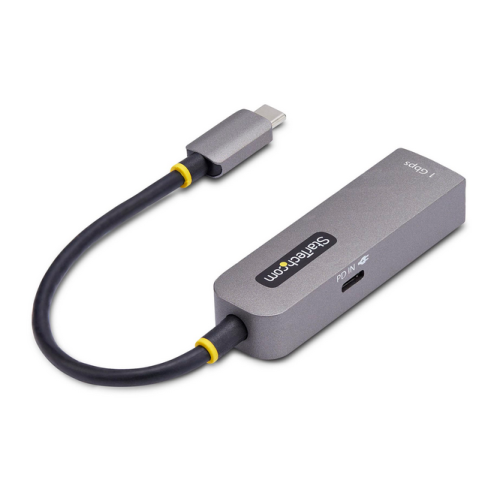 Placa de retea Startech 1GPD3-USB-C-ETHERNET, USB-C, Space Gray