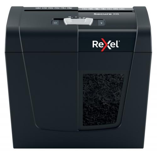 Distrugator manual de documente Rexel SECURE X6, Black