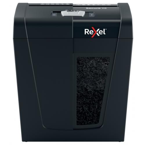 Distrugator manual de documente Rexel SECURE X8, Black