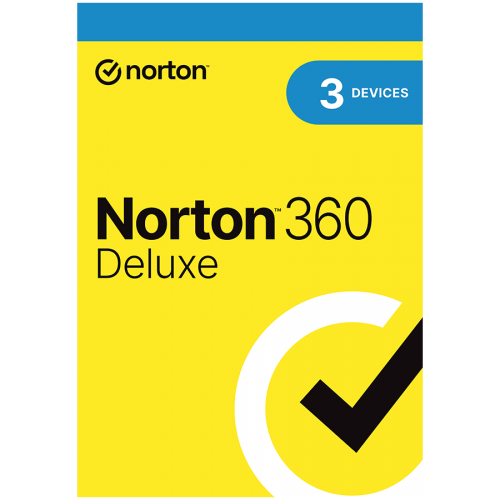 Norton 360 Deluxe 3D, 3 Devices/1Year, Base Electronic