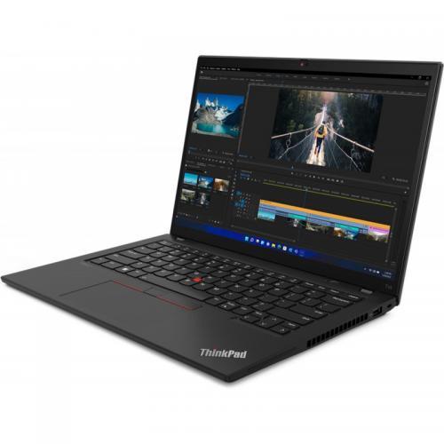 Laptop Lenovo ThinkPad T14 Gen 3, Intel Core i5-1240P, 14inch, RAM 16GB, SSD 512GB, Intel Iris Xe Graphics, Windows 11 Pro, Thunder Black