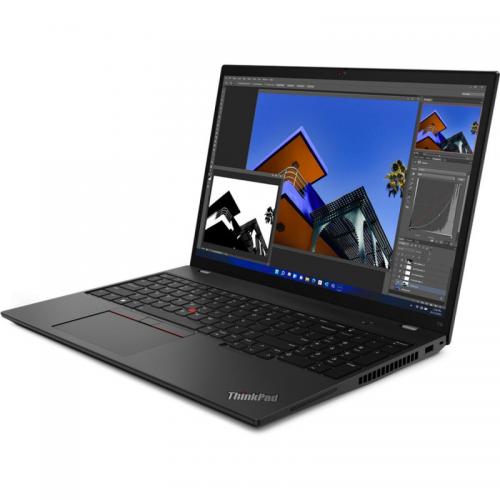 Laptop Lenovo ThinkPad T16 Gen 1, Intel Core i7-1260P, 16inch, RAM 16GB, SSD 512GB, Intel Iris Xe Graphics, Windows 11 Pro, Thunder Black