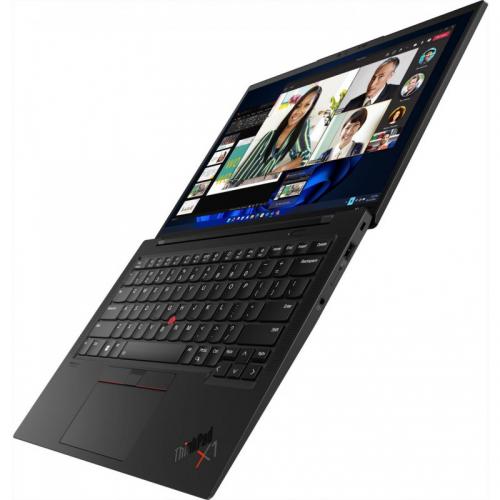 Laptop Lenovo ThinkPad X1 Carbon Gen 10, Intel Core i7-1260P, 14inch, RAM 32GB, SSD 1TB, Intel Iris Xe Graphics, Windows 11 Pro, Weave Black