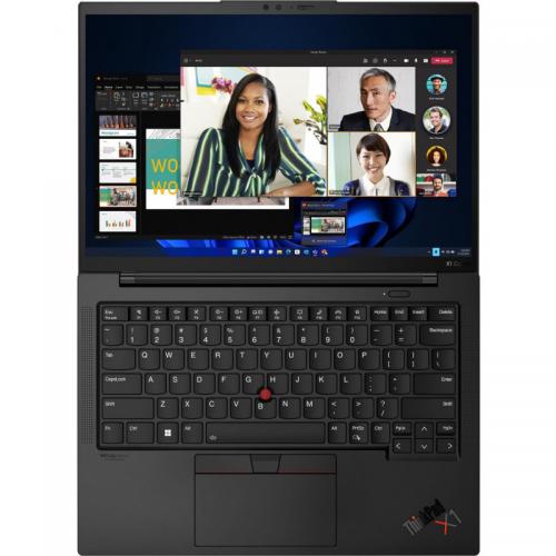 Laptop Lenovo ThinkPad X1 Carbon Gen 10, Intel Core i7-1260P, 14inch, RAM 32GB, SSD 1TB, Intel Iris Xe Graphics, Windows 11 Pro, Weave Black