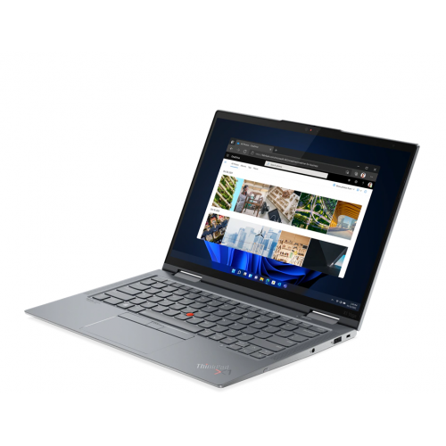 Laptop 2-in-1 Lenovo ThinkPad X1 Yoga Gen 7, Intel Core i7-1260P, 14inch Touch, RAM 16GB, SSD 513GB, Intel Iris Xe Graphics, Windows 11 Pro, Storm Grey