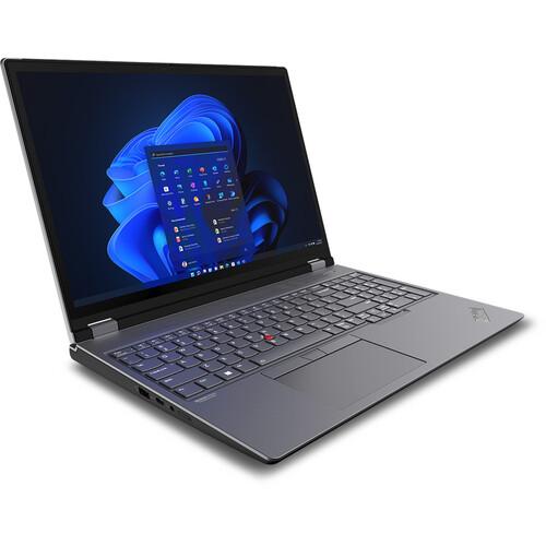 Laptop Lenovo ThinkPad P16 Gen1, Intel Core i7-12850HX, 16inch, RAM 32GB, SSD 1TB, nVidia RTX A4500 16GB, Windows 11 Pro, Storm Grey
