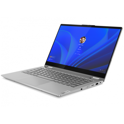 Laptop 2-in-1 ThinkBook 14s Yoga ITL, Intel Core i7-1255U, 14inch Touch, RAM 16GB, SSD 512GB, Intel Iris Xe Graphics, Windows 11 Pro, Mineral Grey