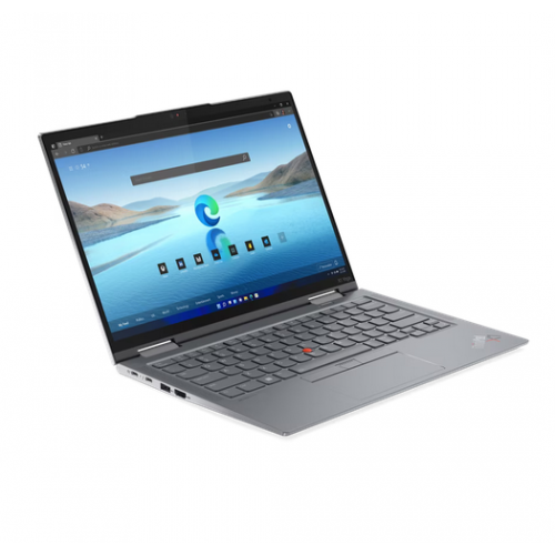 Laptop 2-in-1 Lenovo ThinkPad X1 Yoga Gen 8, Intel Core i7-1355U, 14inch Touch, RAM 16GB, SSD 512GB, Intel Iris Xe Graphics, Windows 11 Pro, Storm Grey
