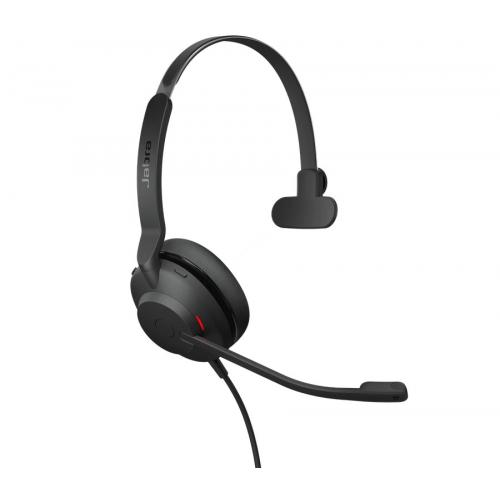 Casca cu microfon Jabra Evolve2 30 UC Mono, USB-A, Black