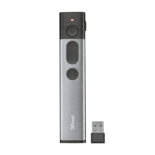 Presenter Laser Trust 23333, USB Wireless, Gray
