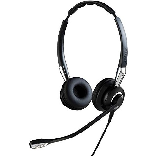 Casti cu microfon Jabra BIZ 2400 II Duo, QD, Black