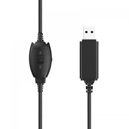 Casti cu microfon Trust Rydo, USB-A, Black