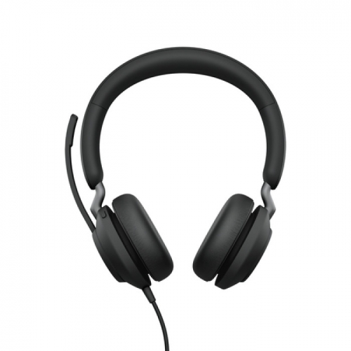 Casti cu microfon Jabra Evolve2 40 SE Stereo Microsoft Teams, USB-C/A, Black