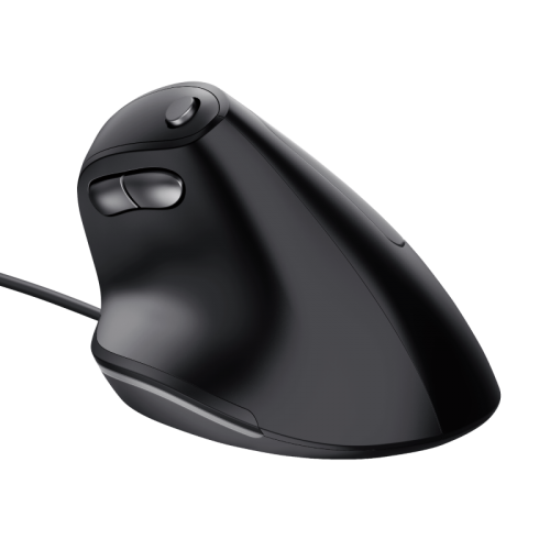 Mouse Optic Trust Bayo Ergonomic ECO, USB, Black