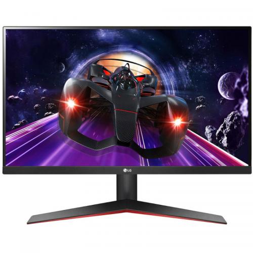 Monitor LED LG LED 24MP60G-B, 23.8inch, FHD IPS, 5 ms, 75 Hz, negru