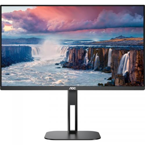 MONITOR AOC 24V5C/BK 23.8 inch, Panel Type: IPS, Backlight: WLED ,Resolution: 1920 x 1080, Aspect Ratio: 16:9, Refresh Rate:75Hz, Response time GtG: 4 ms, Brightness: 300 cd/m², Contrast (static): 1000:1, Contrast (dynamic): 20M:1, Viewing angle: 178/178,