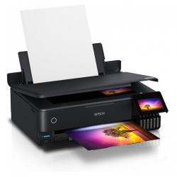 Imprimanta InkJet Color Epson EcoTank L8180, Black