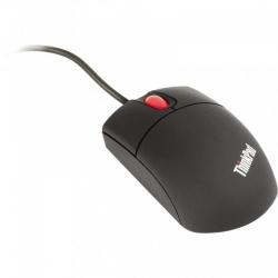 Mouse Optic Lenovo 31P7410 Travel Wheel, USB/PS2, Black