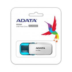 Stick memorie ADATA UV240 16GB, USB 2.0, White