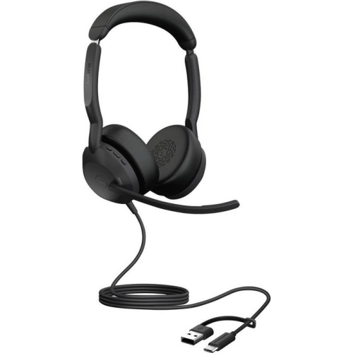 Casti cu microfon Jabra Evolve2 50 Stereo Microsoft Teams, USB-C/A, Black