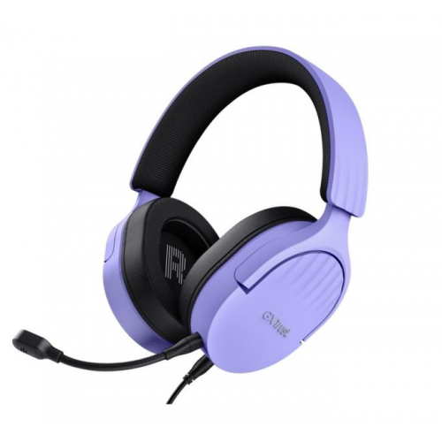 Casti cu microfon Trust GXT 489W Fayzo, 3.5mm jack, Purple