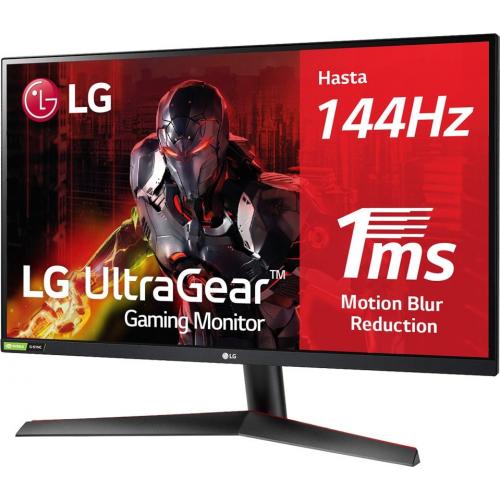 Monitor LED LG UltraGear 27GN800P-B, 27inch, 2560x1440, 1ms, Black-Red