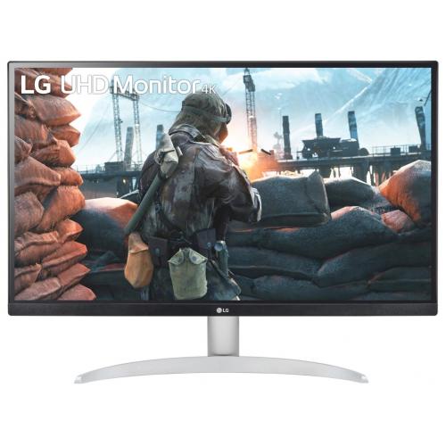 Monitor LED LG 27UP650-W, 27inch, 4K UHD IPS, 5 ms, 60Hz, alb