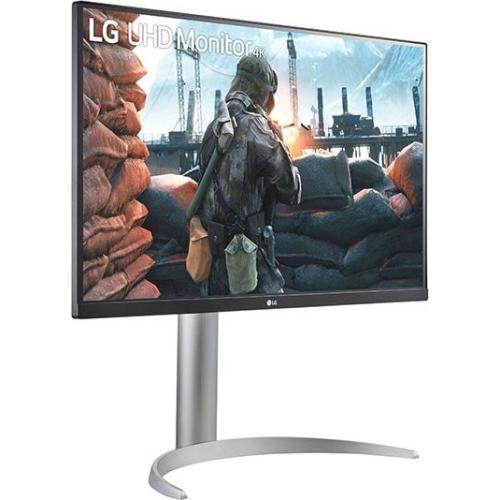 Monitor LED LG 27UP650P-W, 27inch, 3480x2160, 5ms GTG, White-Silver