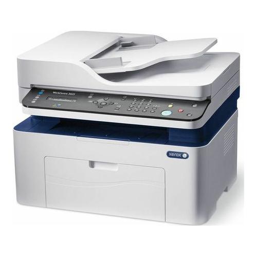 Multifunctional Laser Monocrom Xerox WorkCentre 3025NI, White