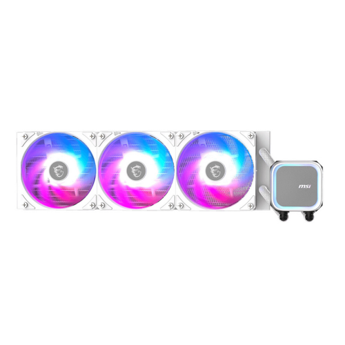 Cooler Procesor MSI MAG CORELIQUID A13 360, ARGB LED, 3 x 120mm, White