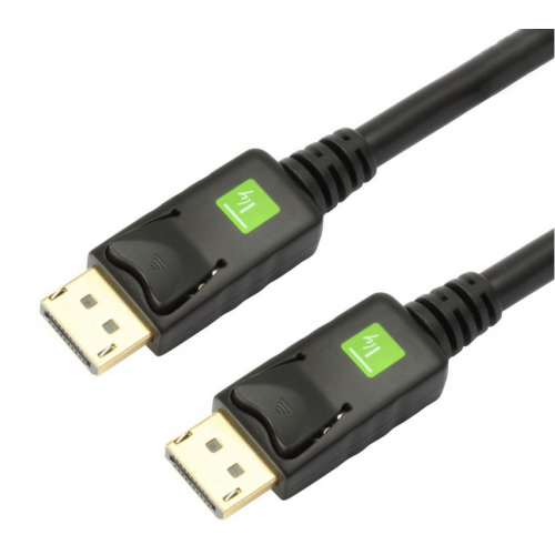 Cablu Techly 306097, Displayport male - Displayport male, 3m, Black