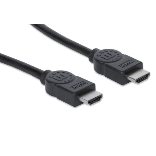 Cablu Manhattan 306126, HDMI male - HDMI male, 3 m, Black